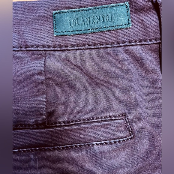 BlankNYC Ox Blood moto utility skinny denim jeans Size 27 Excellent condition - Picture 10 of 10